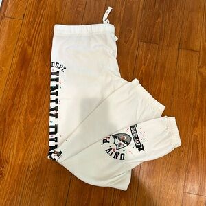 Vintage PINK crop sweats